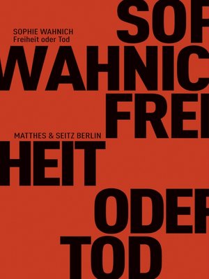 cover image of Freiheit oder Tod
